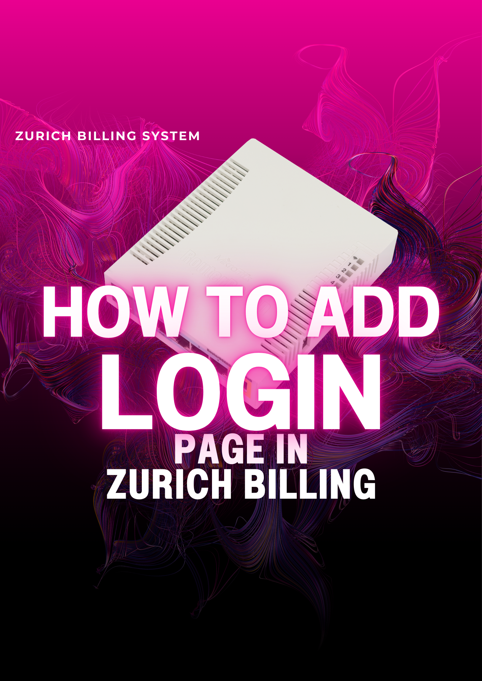 login page